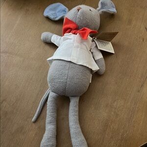 Hazel Village Oliver Mouse with J monogram - NWT